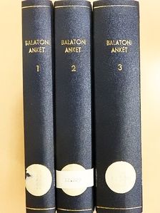 Balázsfalvi Attiláné - Balatoni ankét 1-3. [antikvár]