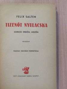 Felix Salten - Tizenöt nyulacska [antikvár]