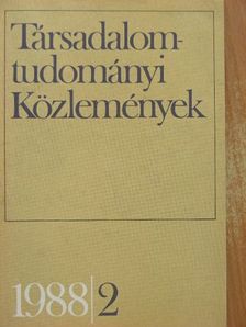Aczél György - Társadalomtudományi Közlemények 1988/2. [antikvár]