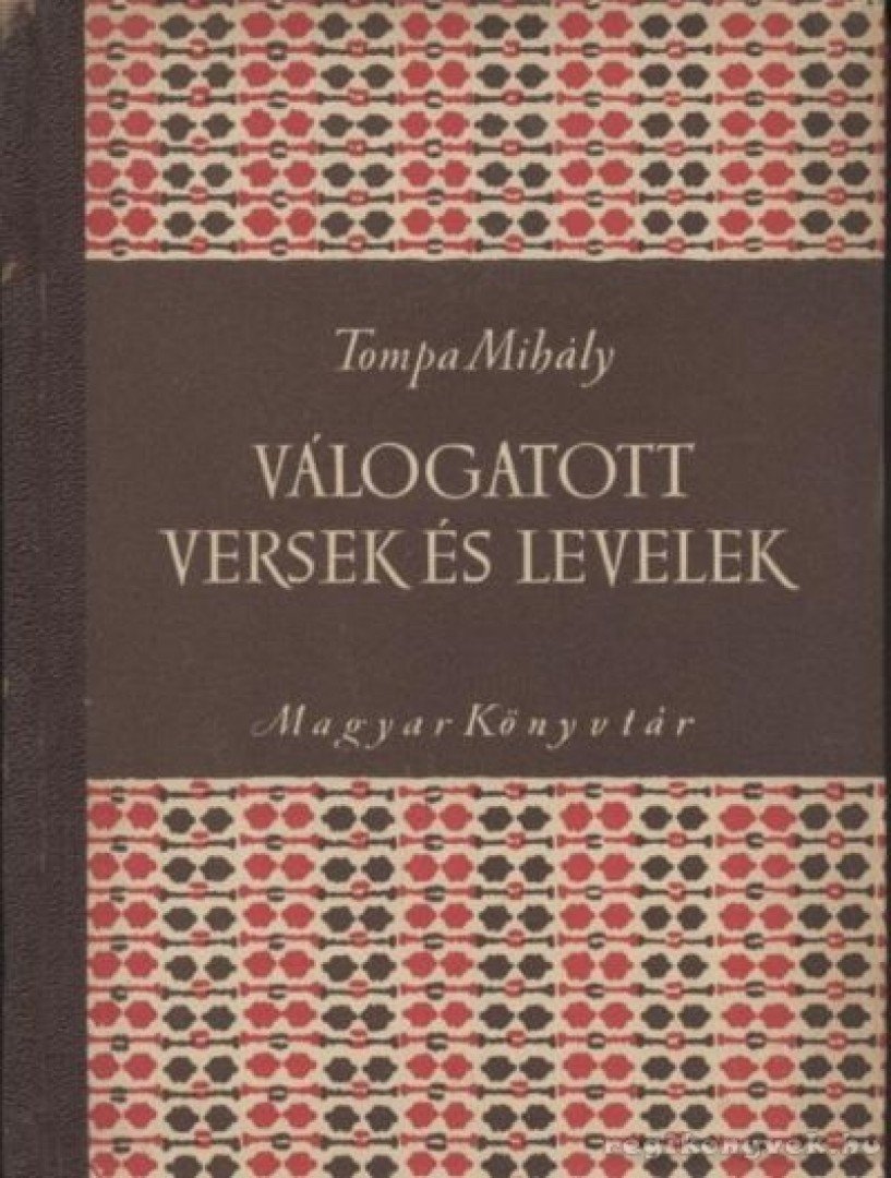 Tompa Mihály - Válogatott versek és levelek [antikvár]