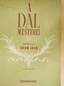 Ádám Jenő - A dal mesterei VI [antikvár]