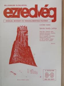 B. Horváth István - Ezredvég 2000. augusztus-szeptember [antikvár]