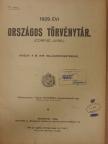 1929. évi Országos Törvénytár január-december [antikvár]