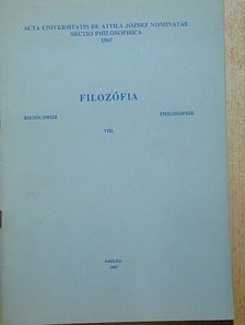 Horuczi László - Filozófia VIII. [antikvár]