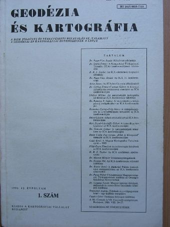 A. Mc. Connell - Geodézia és kartográfia 1990/1. [antikvár]