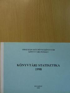 Könyvtári statisztika 1998 [antikvár]