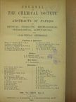 A. C. Chapman - Journal of the Chemical Society 1899/II. [antikvár]