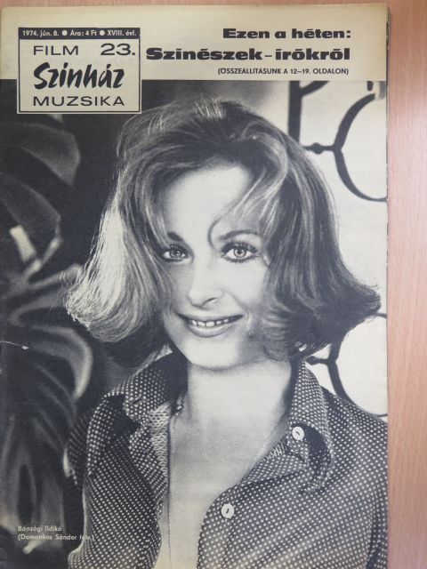 Bulla Károly - Film-Színház-Muzsika 1974. június 8. [antikvár]
