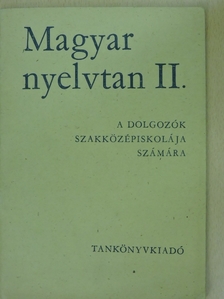 Graf Rezső - Magyar nyelvtan II. [antikvár]