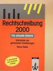 Rechtschreibung 2000 [antikvár]