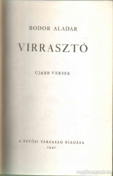 Bodor Aladár - Virrasztó [antikvár]