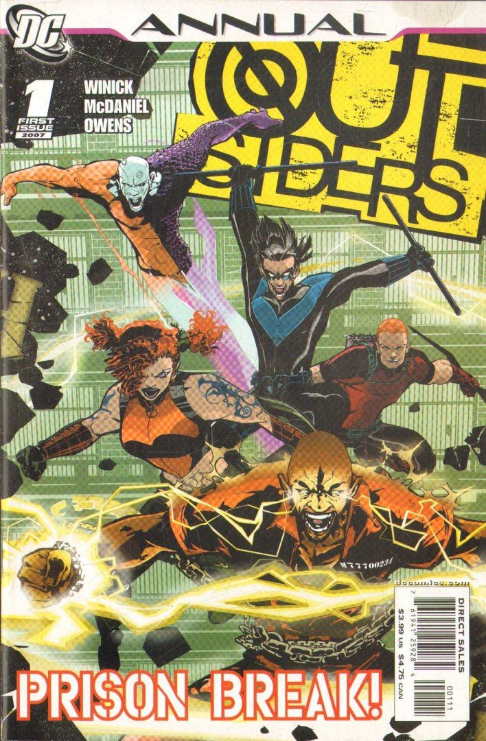 Winick, Judd, McDaniel, Scott - Outsiders Annual 1. [antikvár]
