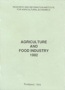 Agriculture and food industry 1992 [antikvár]