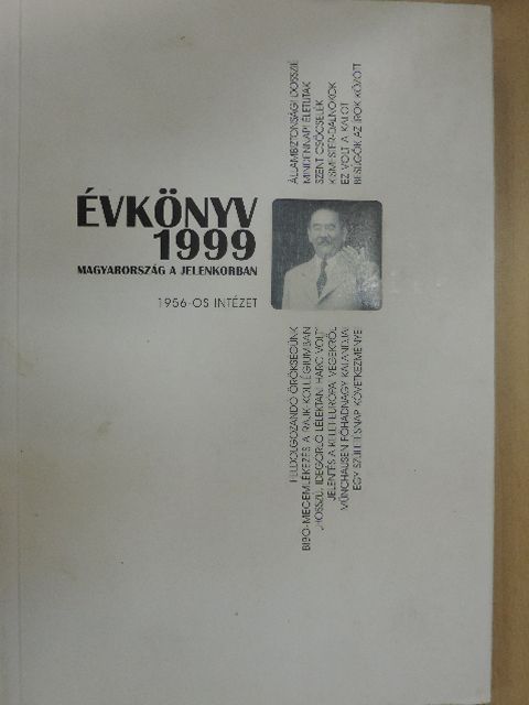 Balázs Bálint - Magyarország a jelenkorban évkönyv 1999 [antikvár]