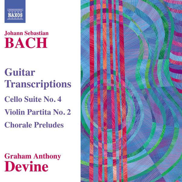 Bach - GUITAR TRANSCRIPTIONS CD GRAHAM ANTHONY DEVINE