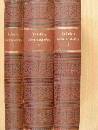 Ferdinand Lassalle - Ferdinand Lassalle's Reden und Schriften I-III. [antikvár]