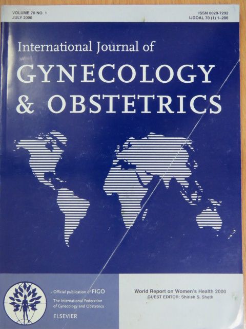 A. Pera - International Journal of Gynecology & Obstetrics July 2000 [antikvár]