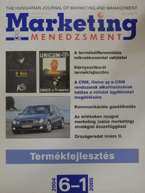 Barancsuk János - Marketing & menedzsment 2004/6-2005/1. [antikvár]