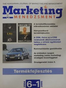 Barancsuk János - Marketing & menedzsment 2004/6-2005/1. [antikvár]