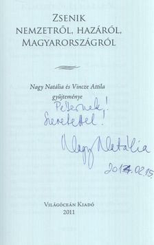 Nagy Natália, Vincze Attila - Zsenik (dedikált) [antikvár]