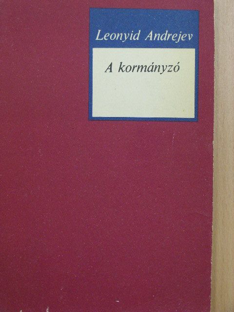 Leonyid Andrejev - A kormányzó [antikvár]
