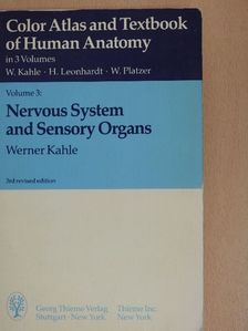 Werner Kahle - Color Atlas and Textbook of Human Anatomy 3. [antikvár]
