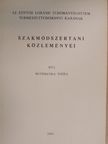 Horváth János - Az Eötvös Loránd Tudományegyetem Természettudományi Karának szakmódszertani közleményei XV/2. [antikvár]