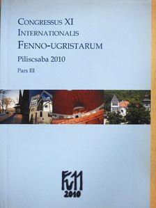 Seppo Suhonen - Congressus XI Internationalis Fenno-Ugristarum III. [antikvár]