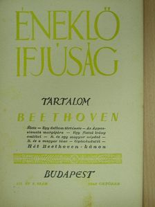 Beethoven - Éneklő ifjúság 1943. október [antikvár]