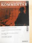 Balázs Zoltán - Kommentár 2006/1. [antikvár]