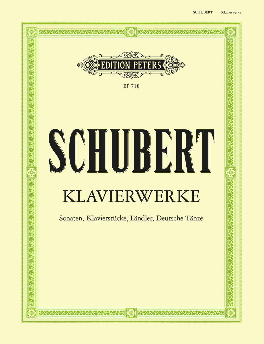 SCHUBERT - KLAVIERWERKE BAND V. SONATEN, KLAVIERSTÜCKE, LAENDLER, DEUTSCHE TAENZE