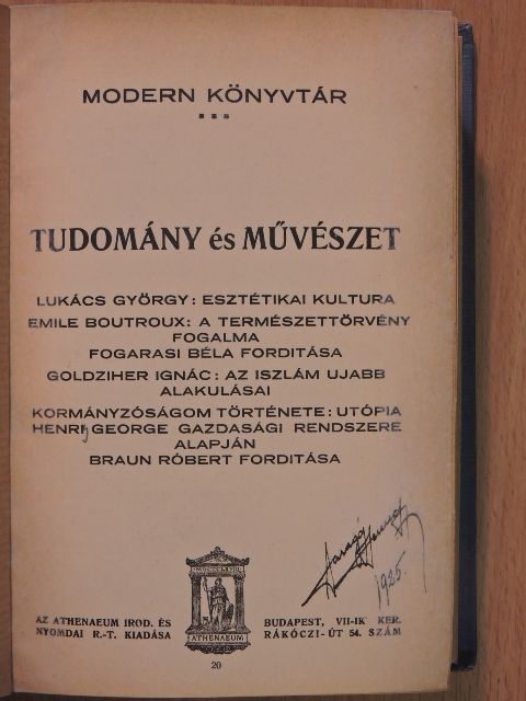 Émile Boutroux - Tudomány és művészet V. [antikvár]
