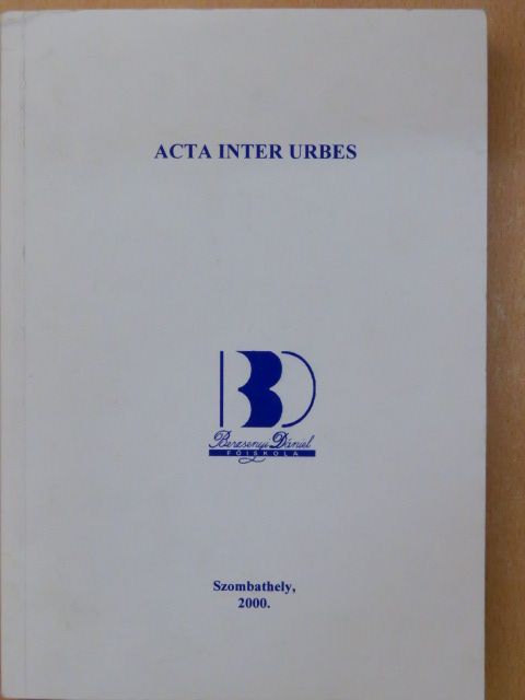 Fábián Gergely - Acta Inter Urbes [antikvár]