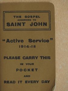 The gospel according to Saint John [antikvár]