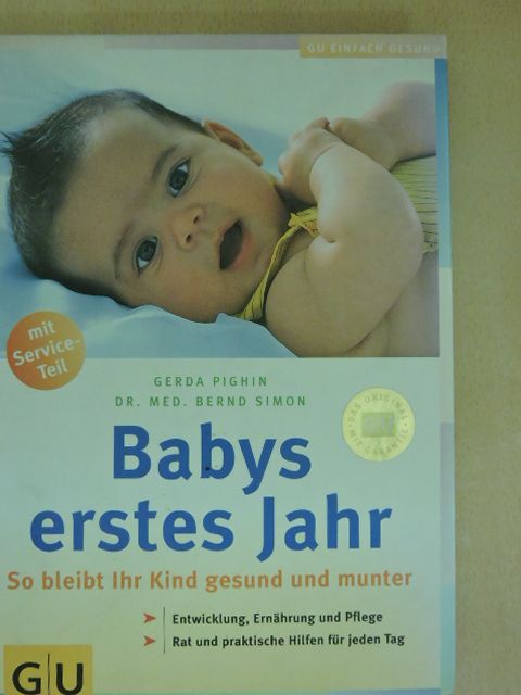 Dr. Med. Bernd Simon - Babys erstes Jahr [antikvár]