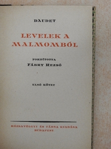 Daudet - Levelek a malmomból I-II. [antikvár]