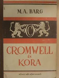 M. A. Barg - Cromwell és kora [antikvár]