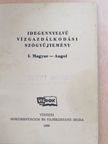 Idegennyelvű vízgazdálkodási szógyűjtemény I. [antikvár]