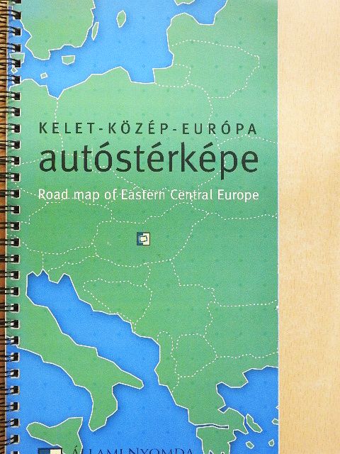 Kelet-Közép-Európa autóstérképe [antikvár]