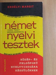 Erdélyi Margit - Német nyelvi tesztek [antikvár]