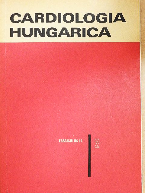 Dr. Czakó Elemér - Cardiologia Hungarica 1985/2. [antikvár]
