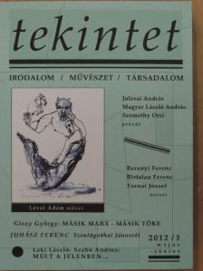B. Kádár Zsuzsanna - Tekintet 2012. május-június [antikvár]