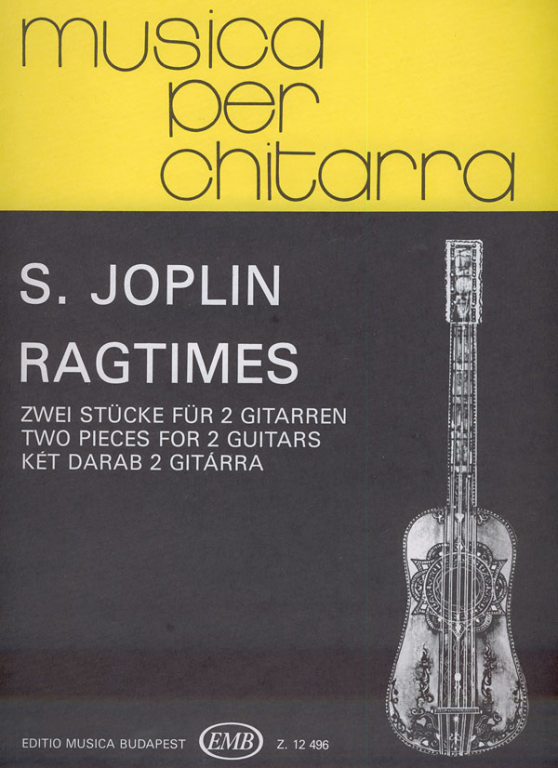 JOPLIN,S. - RAGTIMES KÉT DARAB 2 GITÁRRA (FODOR FERENC)