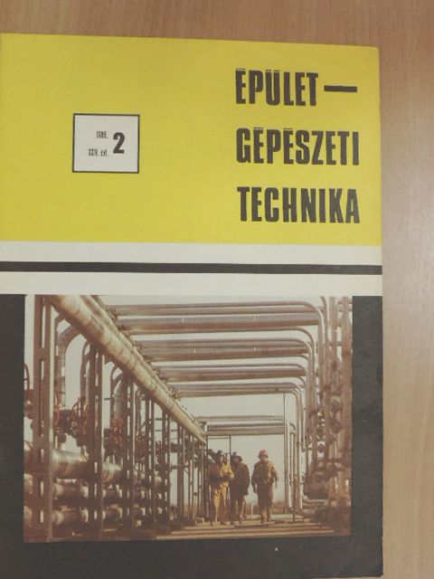 Chappon Miklós - Épületgépészeti Technika 1986/2. [antikvár]