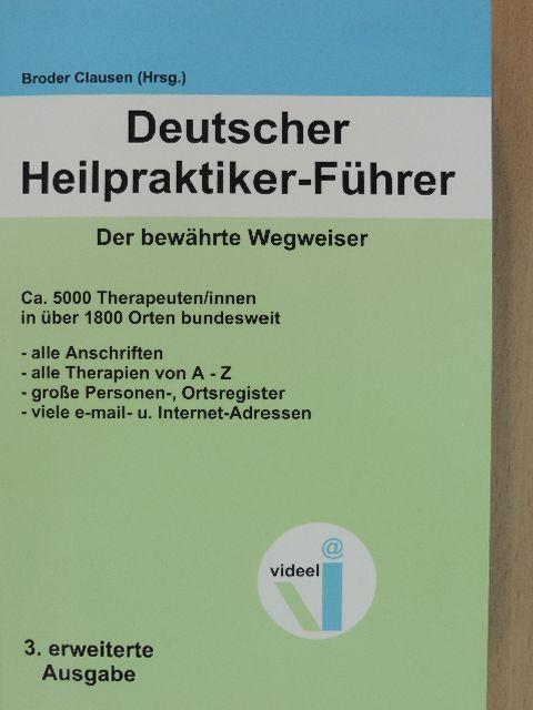 Deutscher Heilpraktiker-Führer [antikvár]
