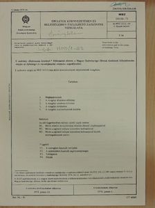 Épületek környezetében és helyiségeiben észlelhető zajszintek vizsgálata 1979/1. [antikvár]