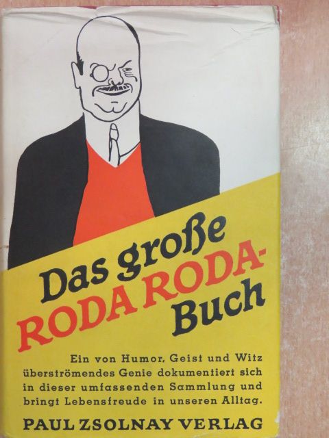 Elsbeth Roda Roda - Das grosse Roda Roda Buch [antikvár]