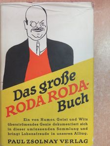 Elsbeth Roda Roda - Das grosse Roda Roda Buch [antikvár]