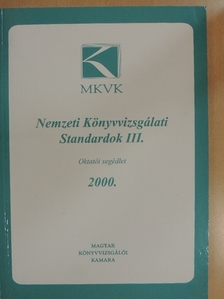 Nemzeti Könyvvizsgálati Standardok III. [antikvár]