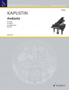 KAPUSTIN - ANDANTE FOR PIANO OP.58